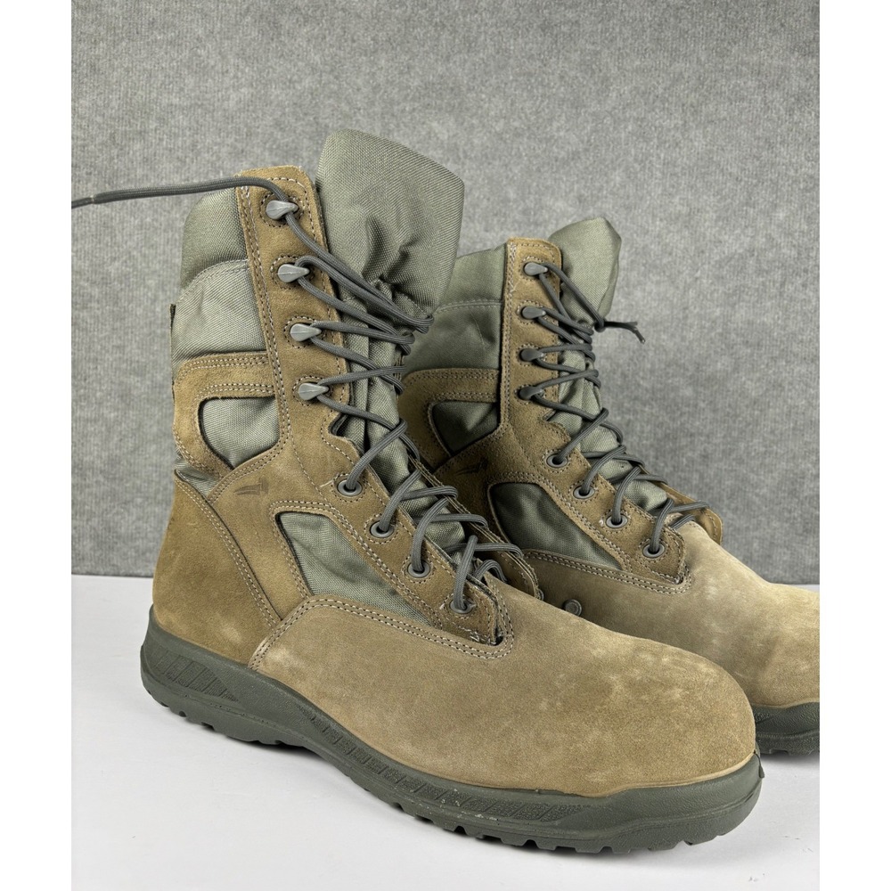 Belleville 610ST‎ Steel Toe Tactical Military Boots 14.5 W Coyote Brown USAF